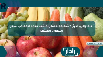 متفائلين أخيرًا؟ شعبة الخضار تكشف موعد انخفاض سعر الليمون المنتظر